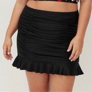 Adorable Torrid Rockabilly Style Gathered/Rouched bikini bottom